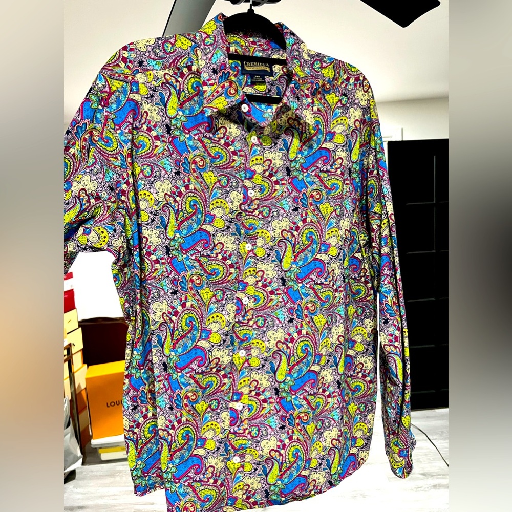 🔴 EUC Cremiux button down shirt